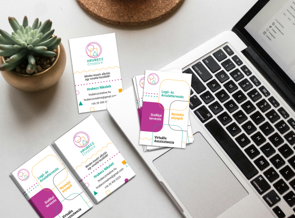 Egyedi logó- és arculattervezés, grafikai tervezés – Hrubecz Creative